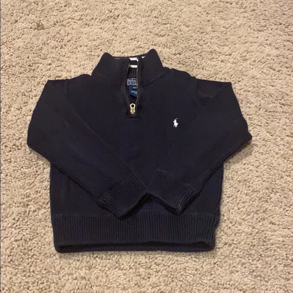 4T Polo Sweater